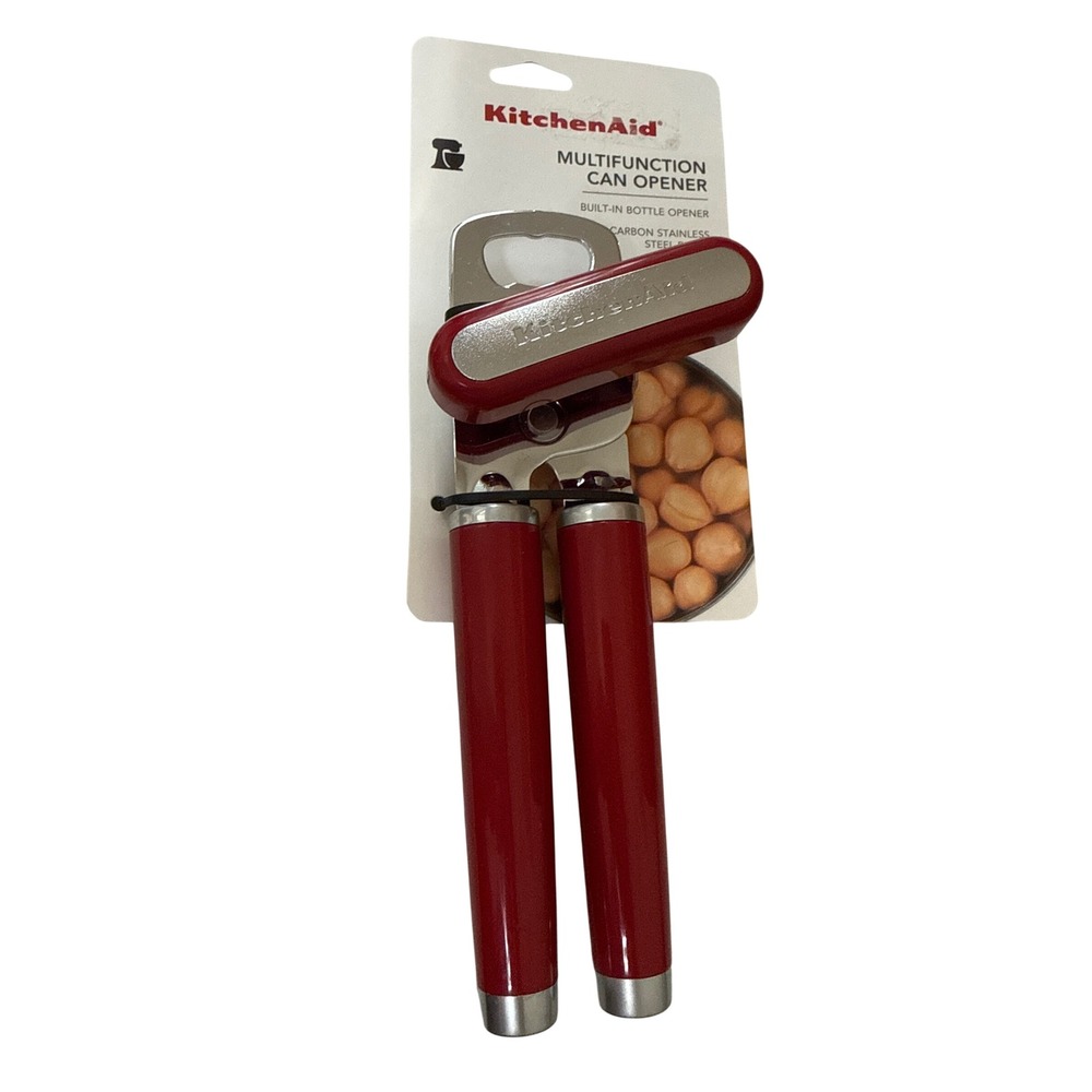 KitchenAid Multifunction Can Opener Empire Red Stainless Steel KE199OHERA New
